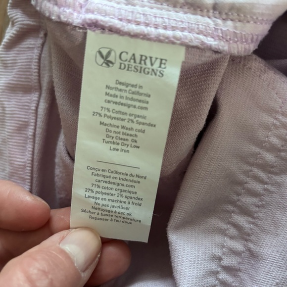 Carve Designs Lilac Oahu 6” Shorts | 12 | Casual | Beach | Relaxed fit - Picture 4 of 7